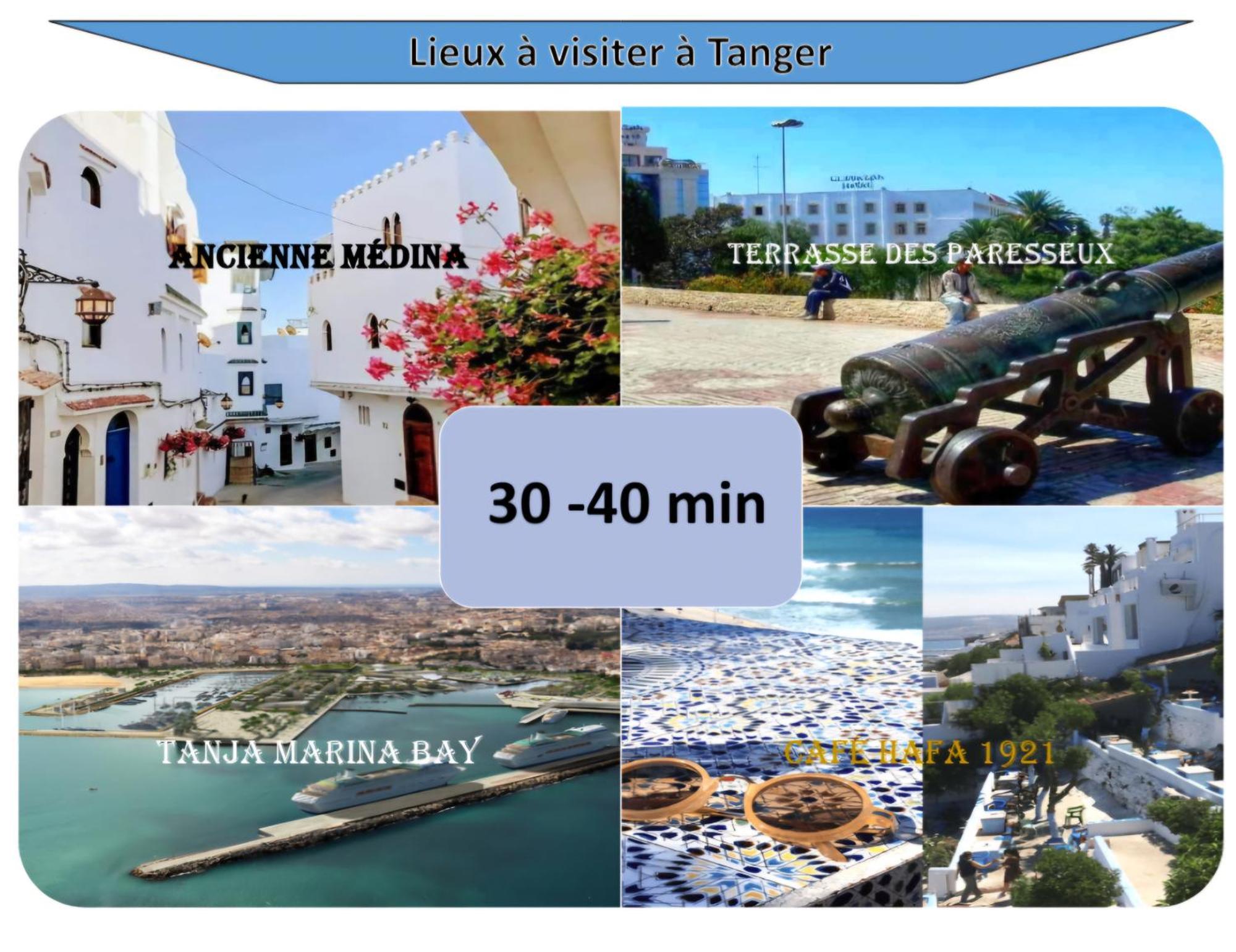 Cosy Apartment Near Beach & Airport Tánger Exterior foto